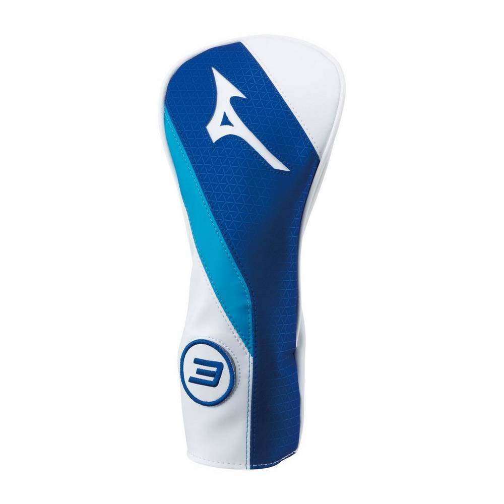 Mizuno Tour Fairway Férfi Headcover Kék/Fehér HZA789523